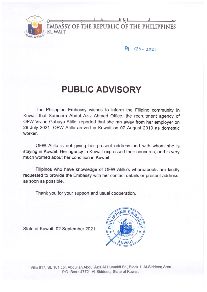 173 OFW VIVIAN GABUYA ATILLO ENGLISH